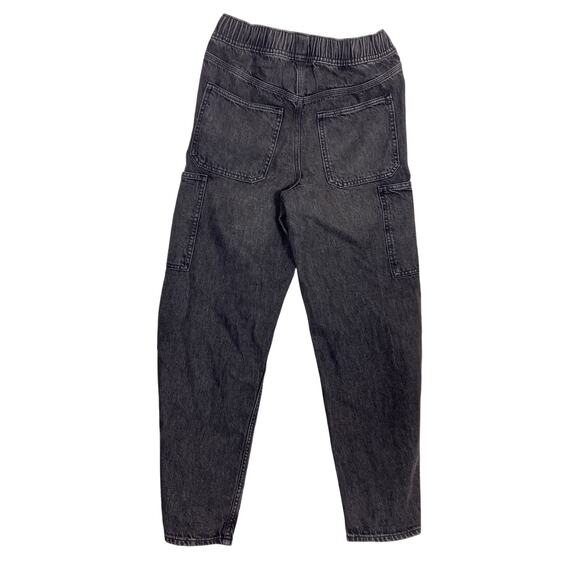GAP Black Baggy Jeans Boys XXL (14-15) | Relaxed Fit Denim Streetwear Y2K Style - Picture 4 of 5